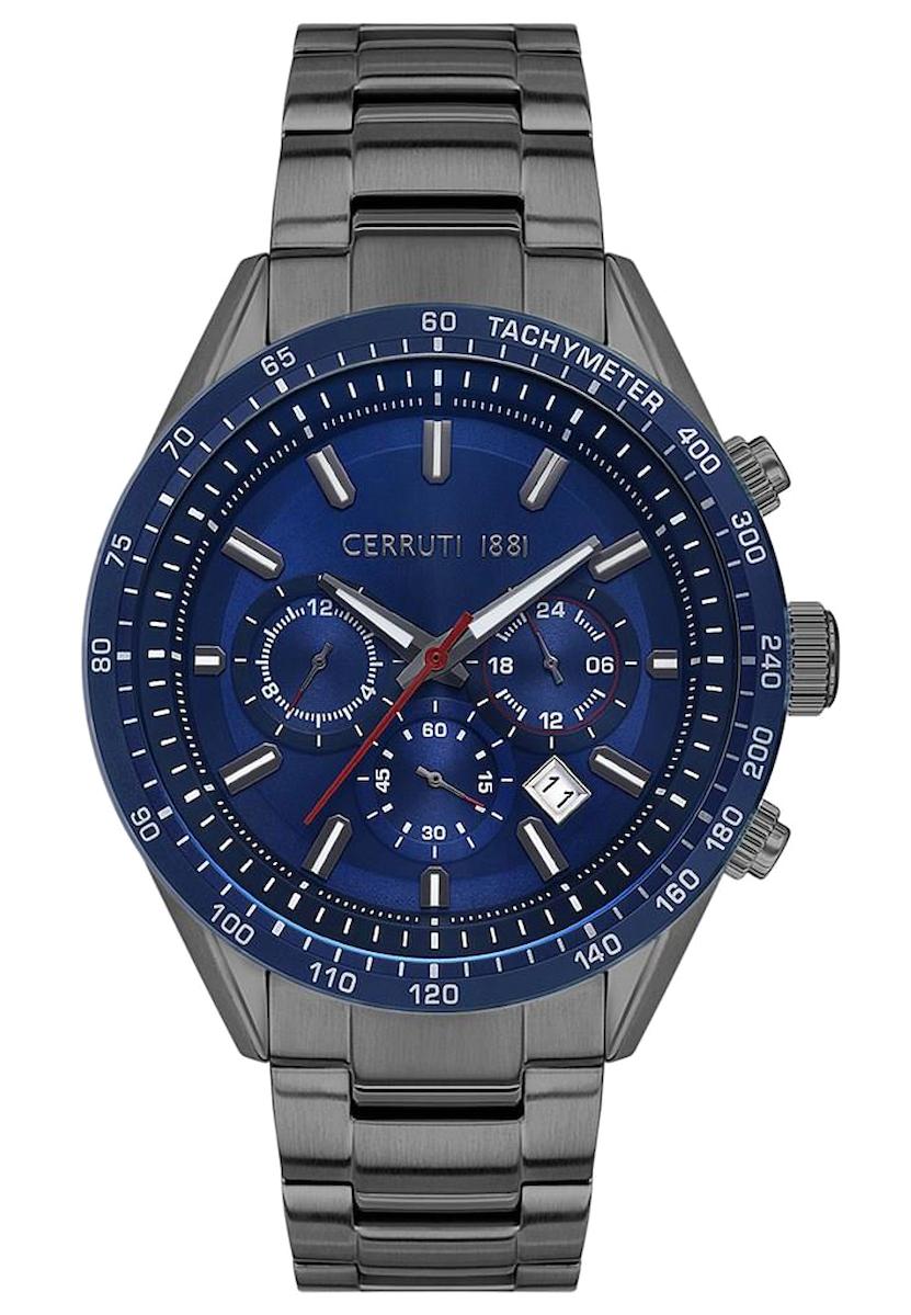 Cerruti 1881 CIWGK2230304BERKEK Takvimli Çelik Kordon Analog Erkek Kol Saati