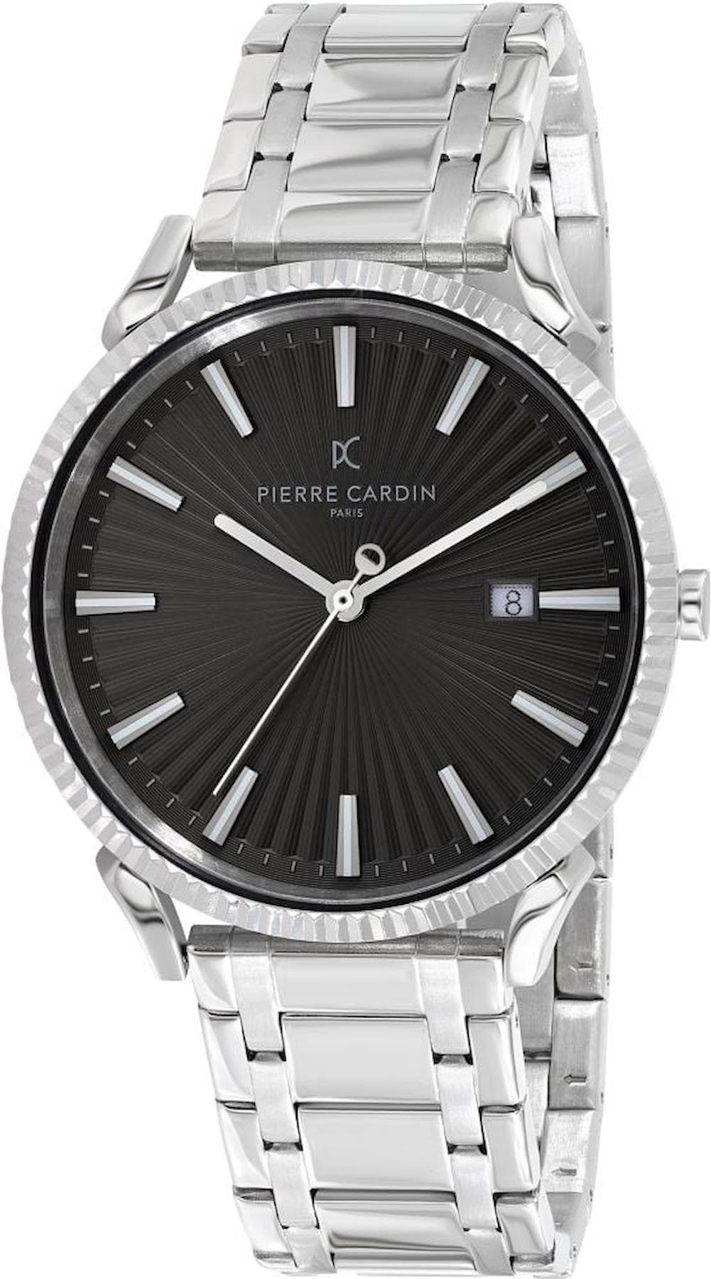 Pierre Cardin PCCPI.2129 Takvimli 42 mm Çelik Kordon Analog Kol Saati