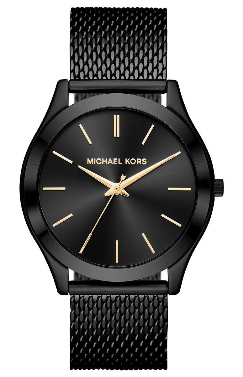 Michael Kors MK8607 Takvimli 44 mm Siyah Metal Kordon Analog Erkek Kol Saati