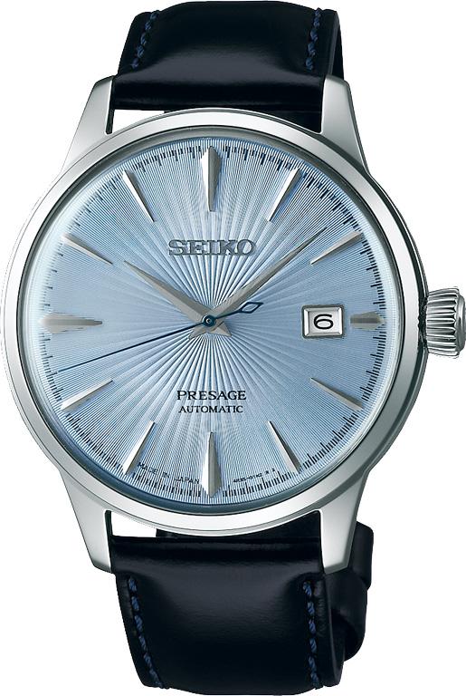 Seiko SRPB43J1 Takvimli 41 mm Siyah Deri Kordon Analog Erkek Kol Saati