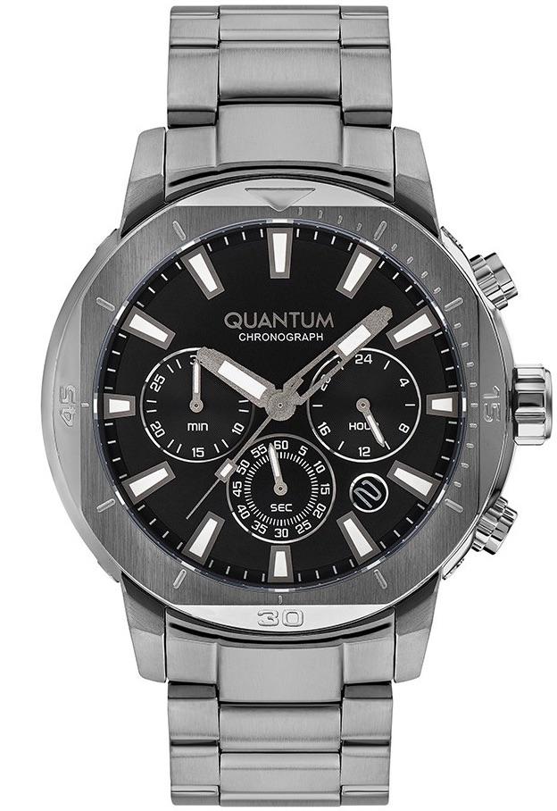 Quantum HNG961.050 Takvimli 44 mm Çelik Kordon Analog Erkek Kol Saati