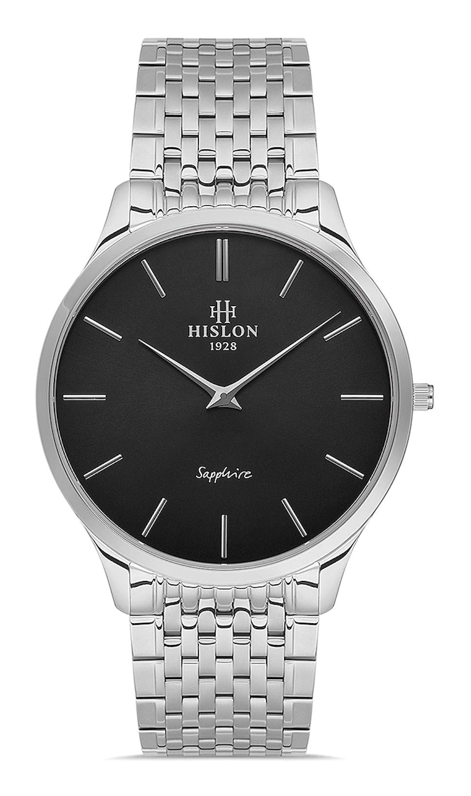 Hislon CL135S-04SS 40 mm Çelik Kordon Analog Erkek Kol Saati
