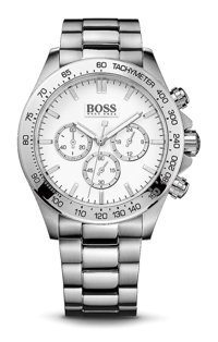Hugo Boss HB1512962 Takvimli 44 mm Çelik Kordon Analog Erkek Kol Saati