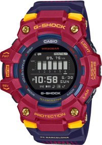 Casio GBD-100BAR-4DR Takvimli 46-50 mm Lacivert Plastik Kordon Analog Kol Saati
