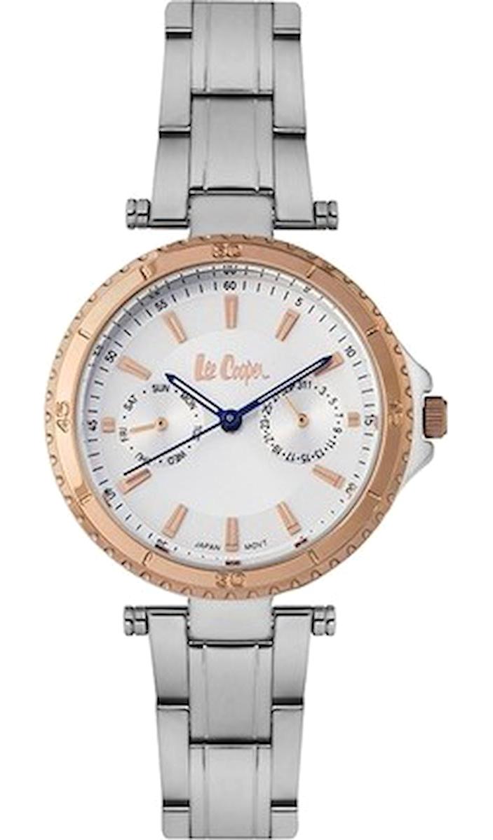 Lee Cooper LC06668.530 Takvimli Çelik Kordon Analog Kol Saati