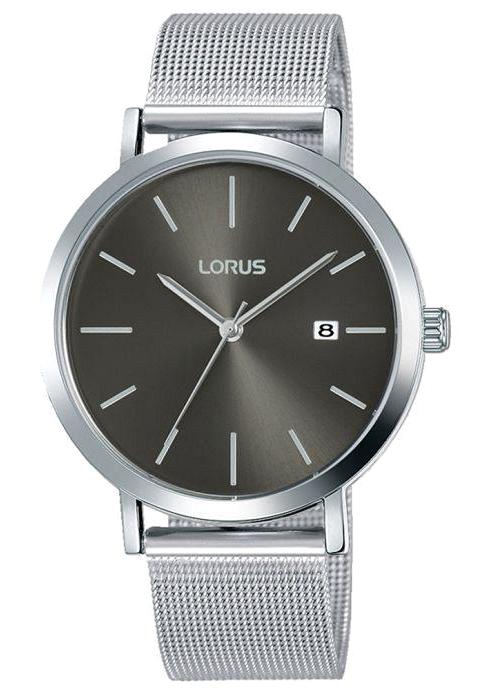 Lorus RH919KX9 Takvimli Metal Kordon Analog Erkek Kol Saati
