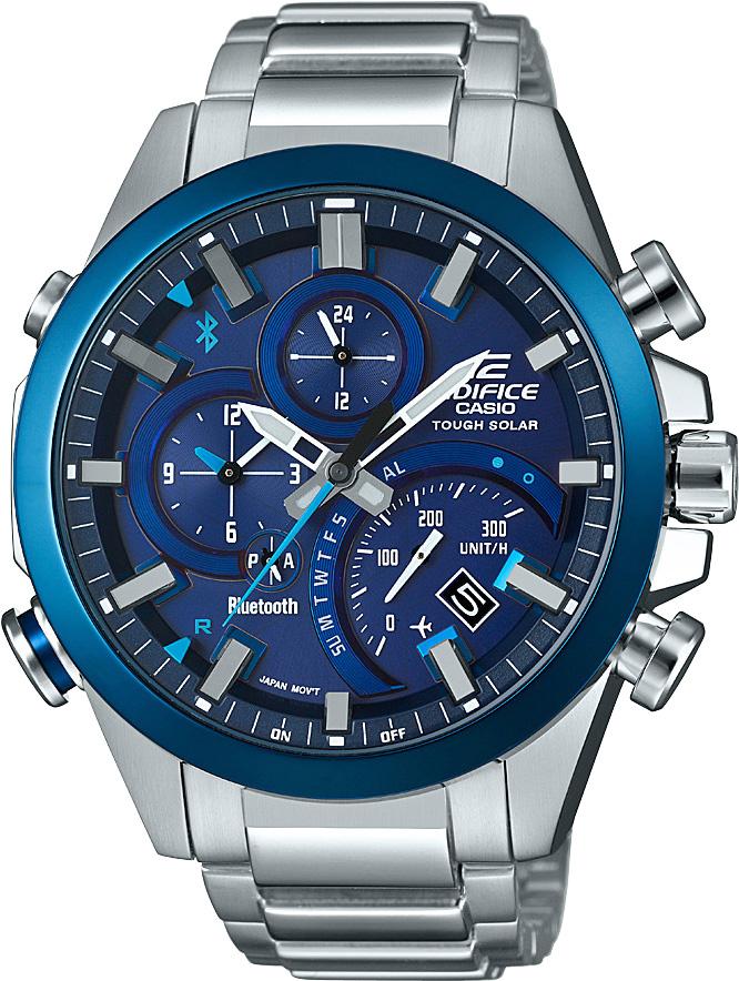Casio EQB-501DB-2A Takvimli 48 mm Çelik Kordon Analog Kol Saati