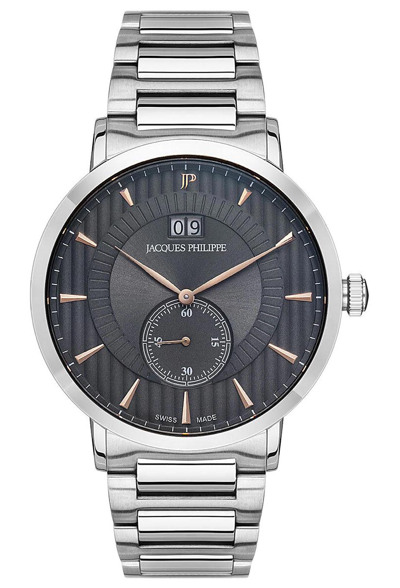 Jacques Philippe JPQGS101346 Takvimli Çelik Kordon Analog Erkek Kol Saati