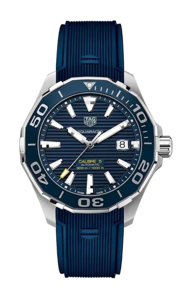 Tag Heuer WAY201B.FT6150 Takvimli 44 mm Lacivert Çelik Kordon Analog Erkek Kol Saati