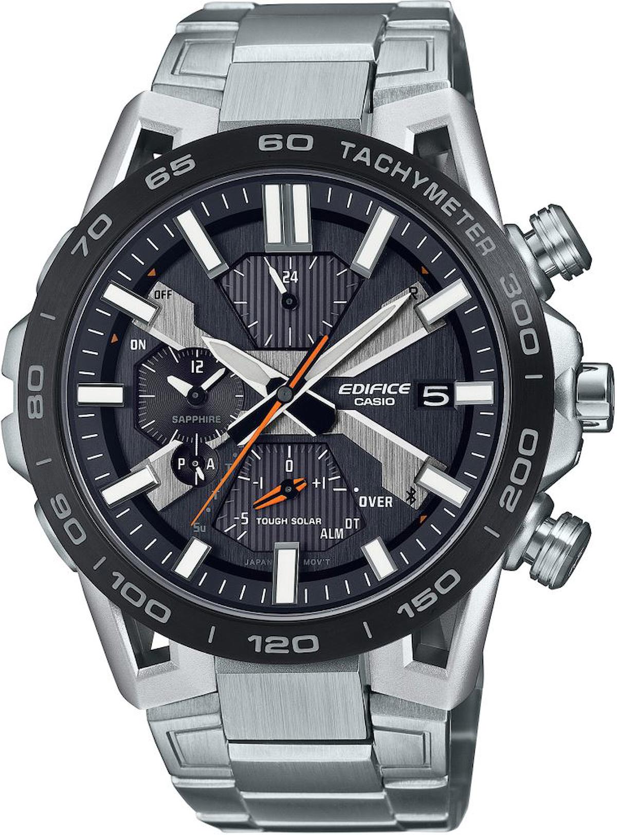 Casio EQB-2000DB-1A Takvimli 47.8 mm Çelik Kordon Analog Kol Saati