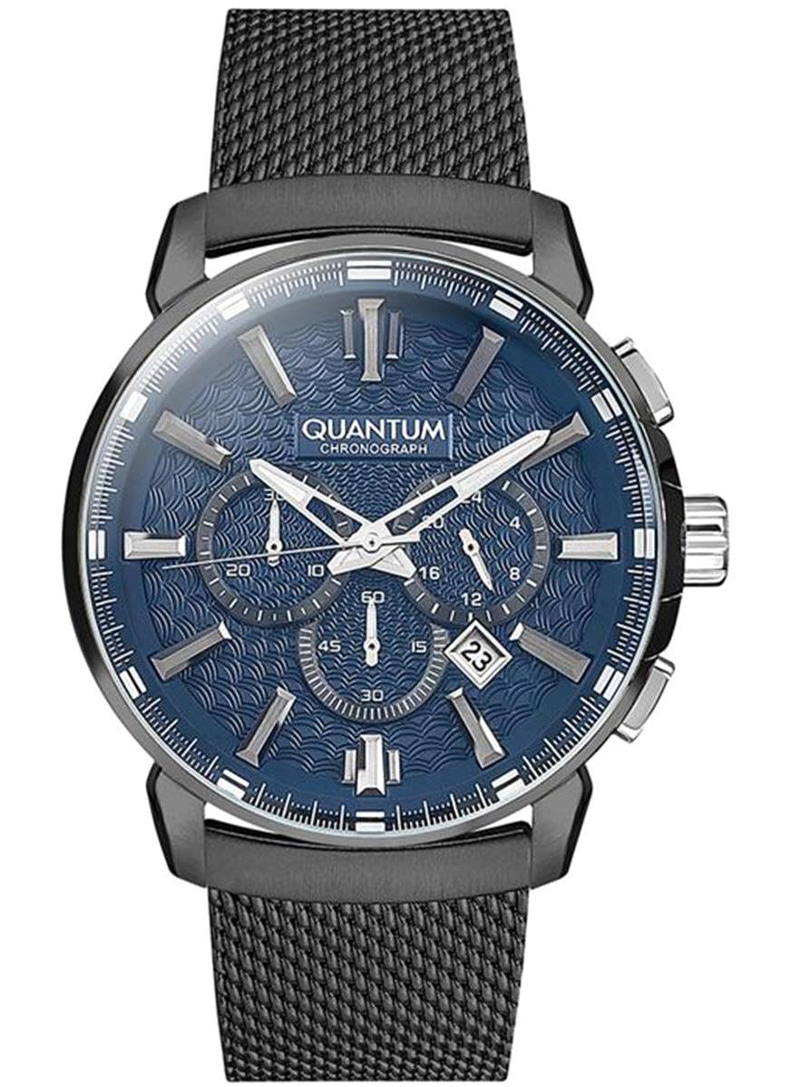 Quantum PWG940.090 Takvimli 45 mm Çelik Kordon Analog Kol Saati