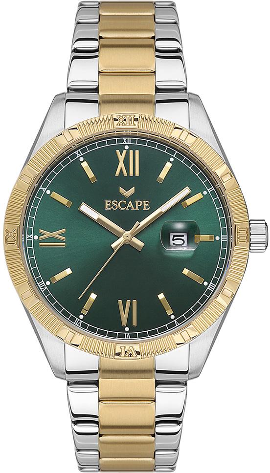 Escape ESCP102801 Takvimli Altın-Metal Kordon Analog Erkek Kol Saati