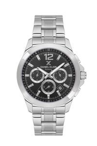 Daniel Klein DKE.1.10687-1 Takvimli 44 mm Çelik Kordon Analog Erkek Kol Saati