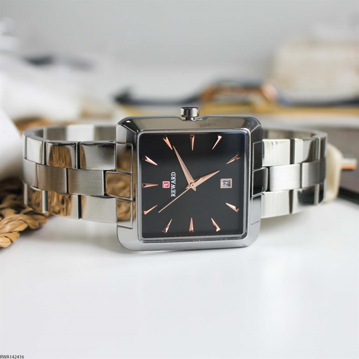 Reward RWA142416 Takvimli 37 mm Metal Kordon Analog Erkek Kol Saati