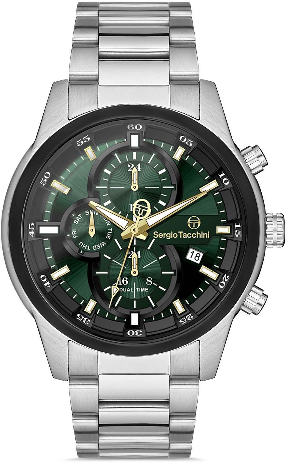 Sergio Tacchini ST.1.10206.3 Takvimli 41 mm Çelik Kordon Analog Erkek Kol Saati