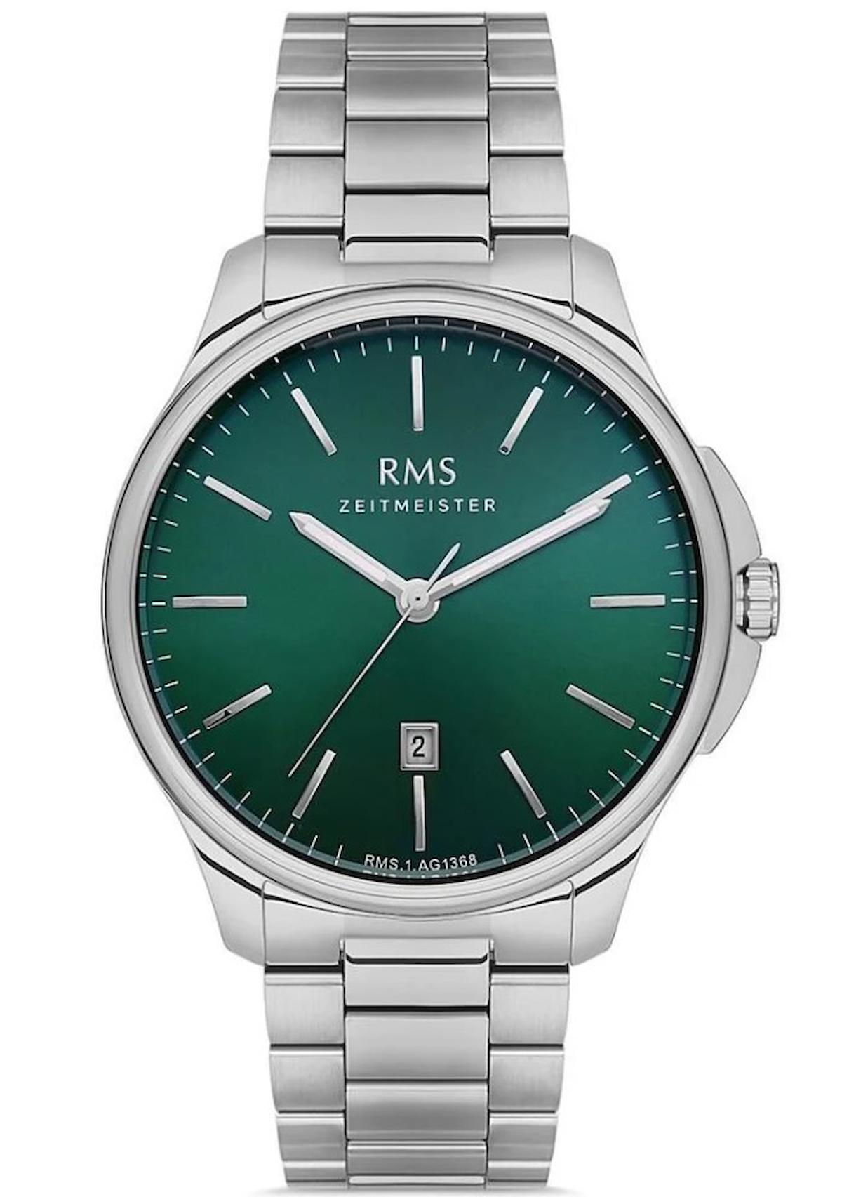 Romanson RMS.1.AG1368.12 Takvimli 43 mm Çelik Kordon Analog Erkek Kol Saati