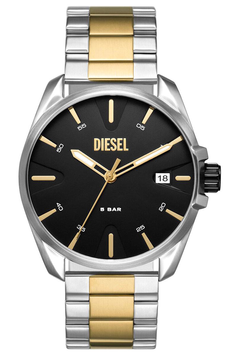 Diesel DZ2196 Takvimli 42 mm Altın Çelik Kordon Analog Erkek Kol Saati