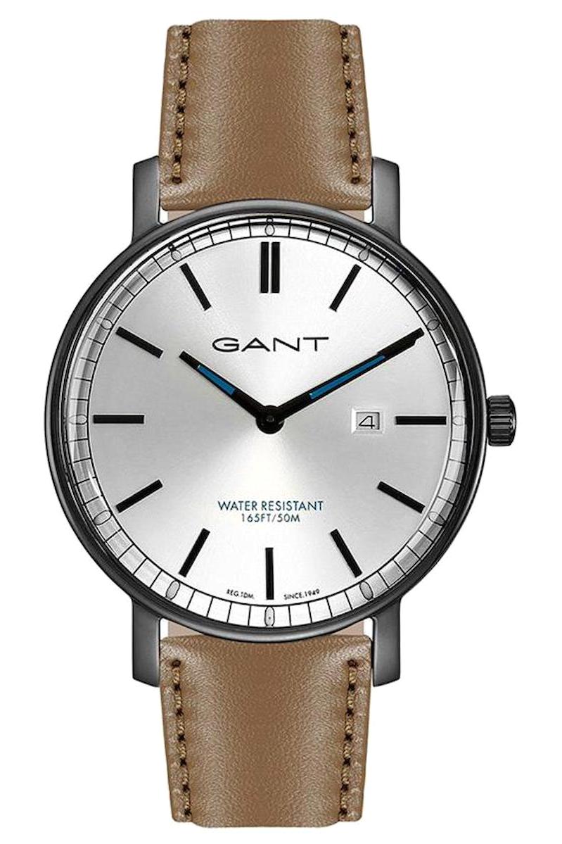 Gant GT006020 Takvimli 41-45 mm Kahverengi Deri Kordon Analog Erkek Kol Saati