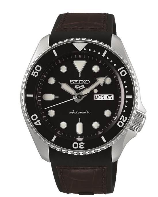 Seiko SRPD55K2 Takvimli 42 mm Kahverengi Deri Kordon Analog Erkek Kol Saati