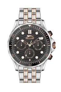 Slazenger SL.09.2092.2.04 Takvimli 43 mm Çelik Kordon Analog Erkek Kol Saati