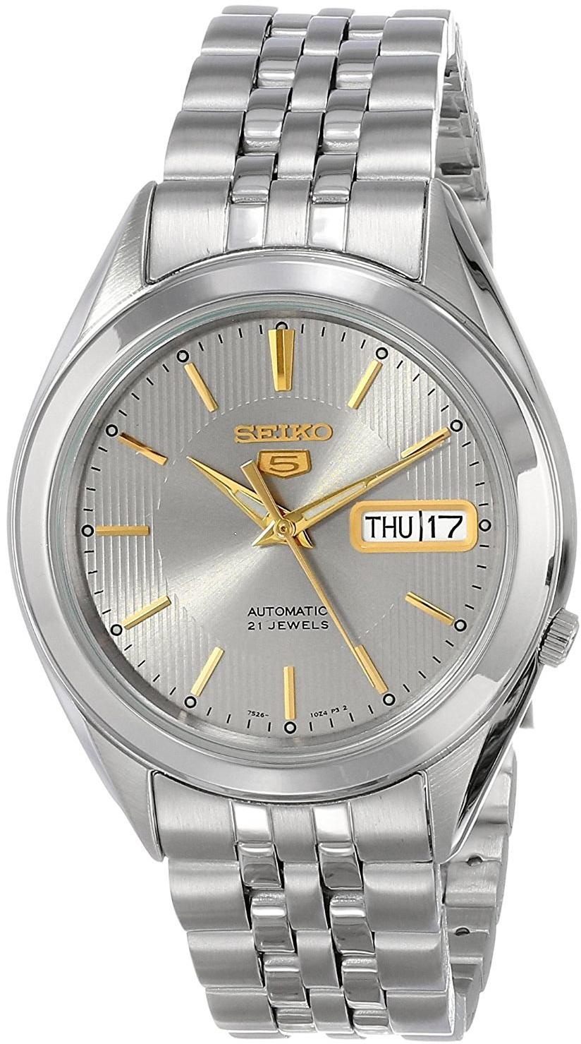 Seiko SNKL19K1 Takvimli 38 mm Çelik Kordon Analog Erkek Kol Saati