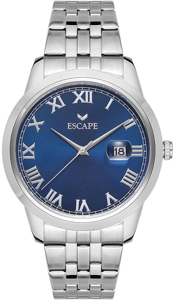 Escape ESCP102701 Takvimli 44 mm Çelik Kordon Analog Erkek Kol Saati