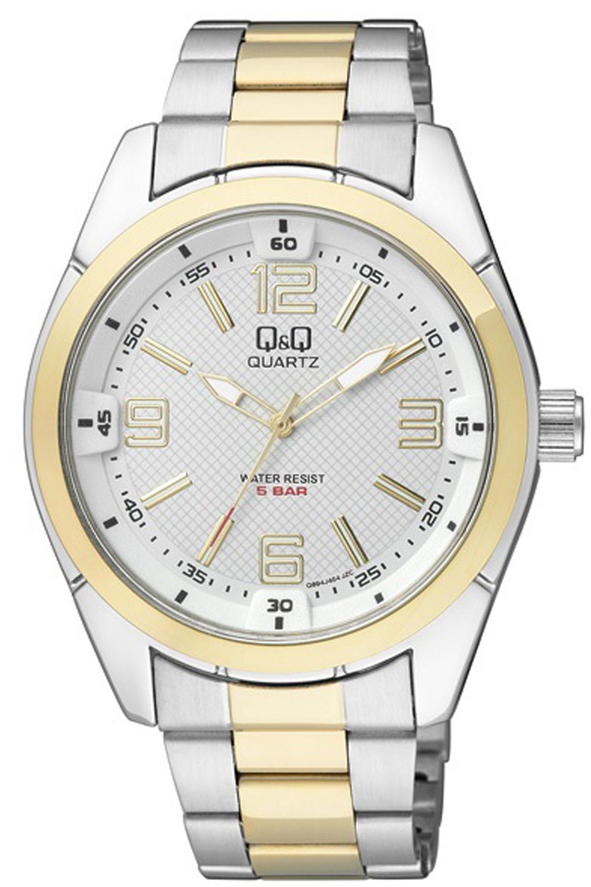 Q&Q 3G353 42 mm Metal Kordon Analog Erkek Kol Saati