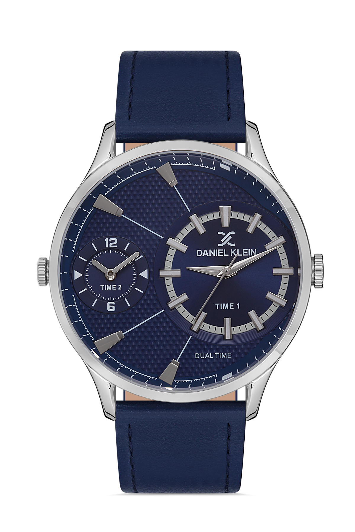 Daniel Klein DK.1.12982.2 45 mm Mavi Deri Kordon Analog Erkek Kol Saati