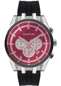 Quantum PWG988.351 Takvimli 45 mm Siyah Metal Kordon Analog Kol Saati