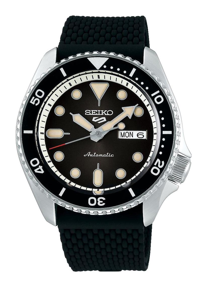 Seiko SRPD73K2 Takvimli 42 mm Siyah Silikon Kordon Analog Erkek Kol Saati