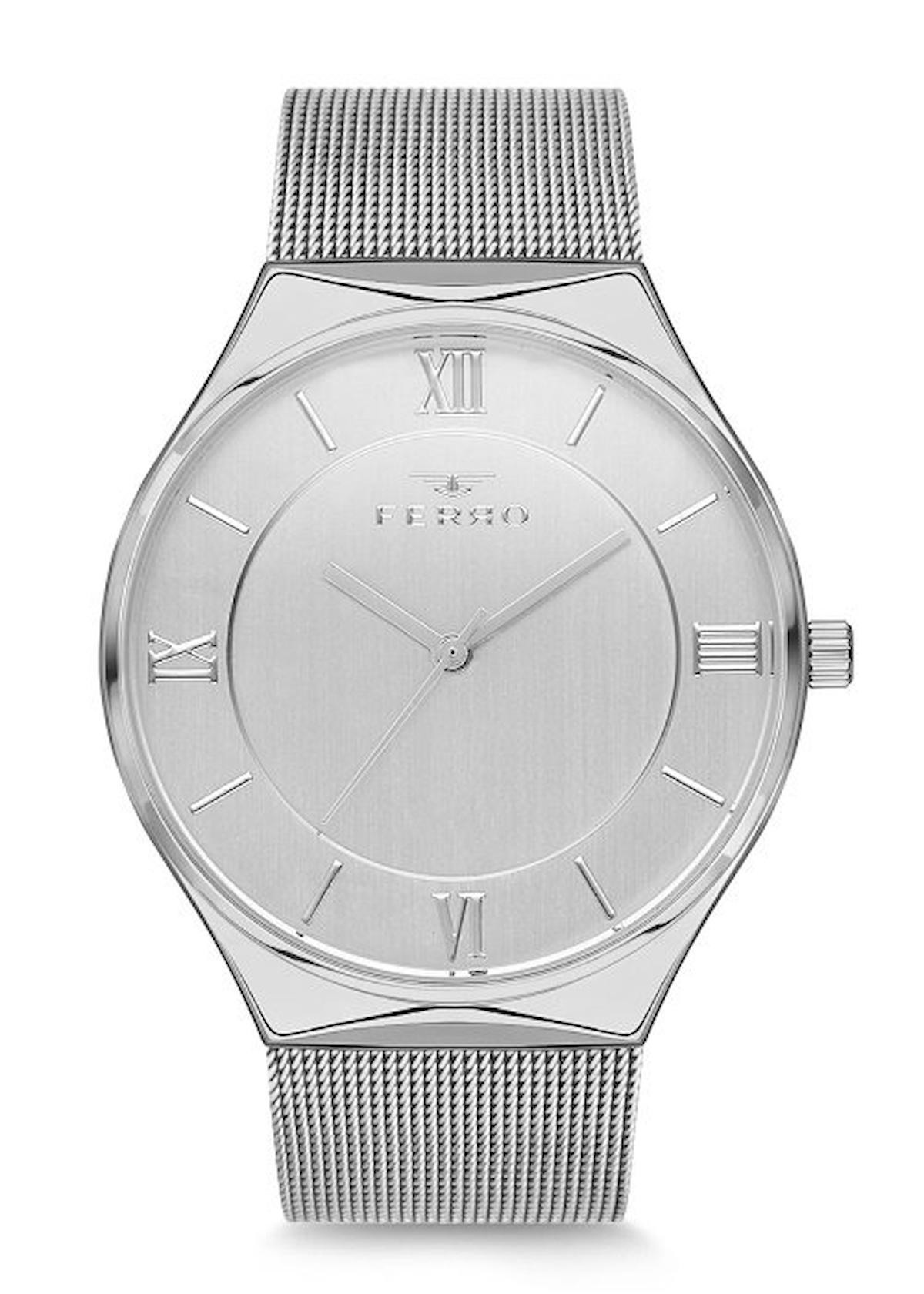 Ferro F40050C-110-A 41 mm Çelik Kordon Analog Erkek Kol Saati