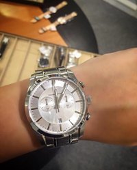 Claude Bernard 10104.3.AIN2 Takvimli Çelik Kordon Analog Erkek Kol Saati