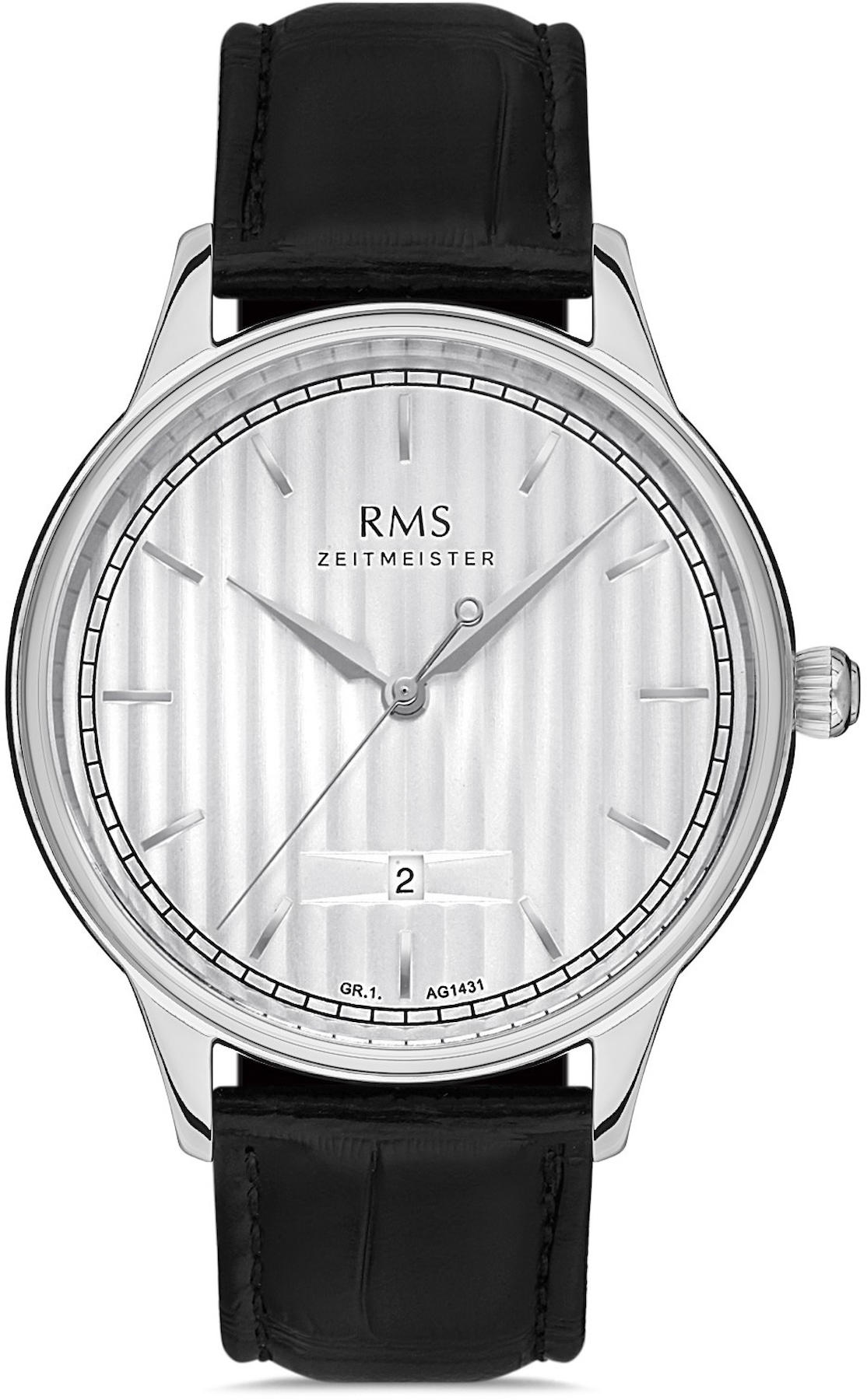 Romanson GR.1.AG1431.01 Takvimli 44 mm Kahverengi Deri Kordon Analog Kol Saati