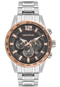 Quantum PWG966.550 Takvimli 44 mm Çelik Kordon Analog Erkek Kol Saati