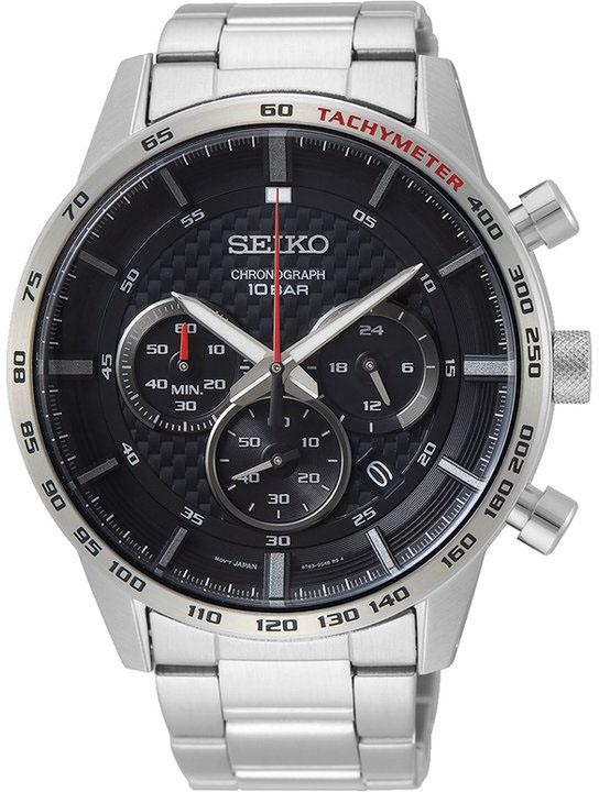 Seiko SSB355P Takvimli 45 mm Çelik Kordon Analog Erkek Kol Saati