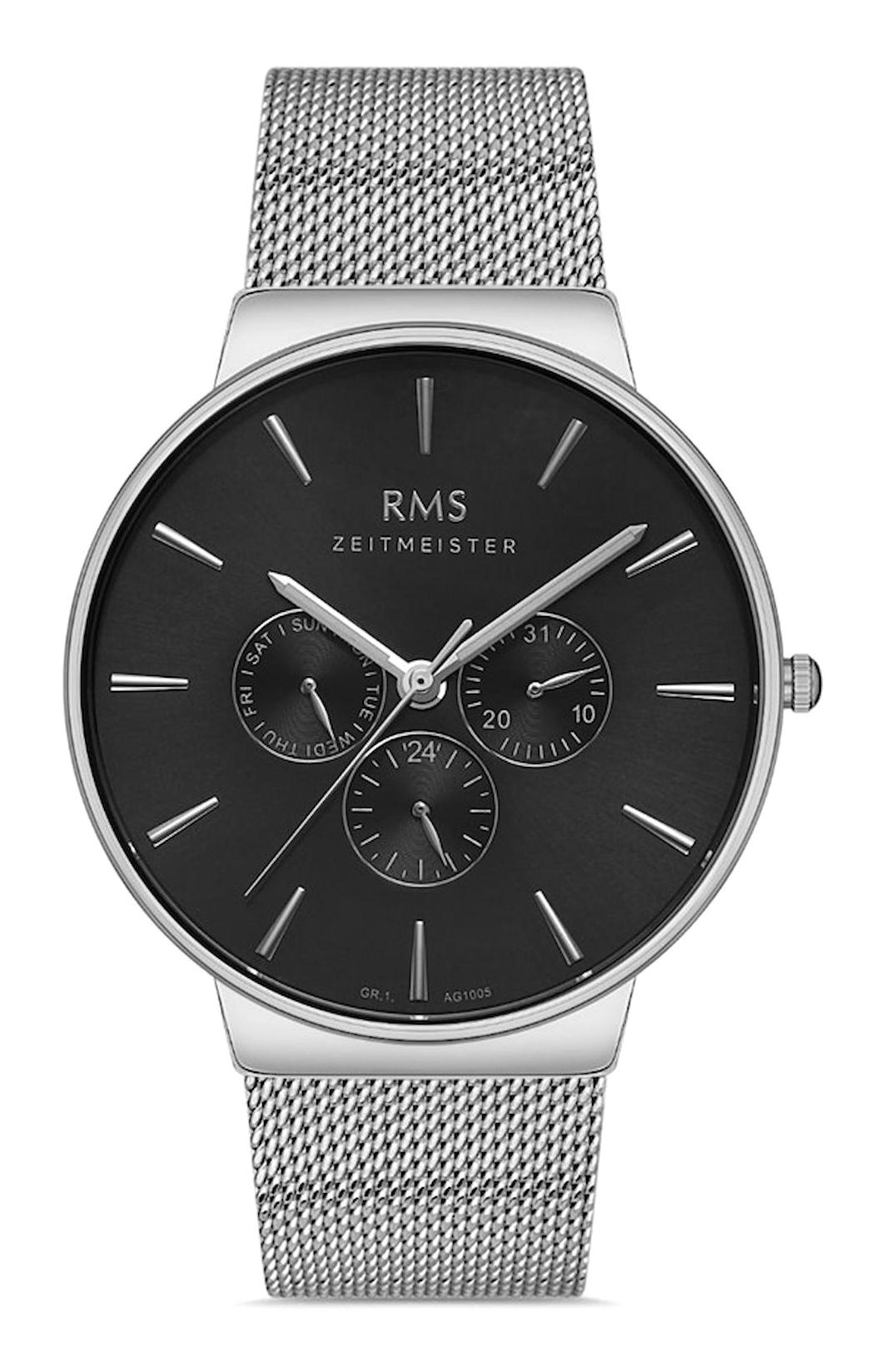 Grand Romanson RMS.1.AG1005.05 Takvimli 42 mm Çelik Kordon Analog Erkek Kol Saati