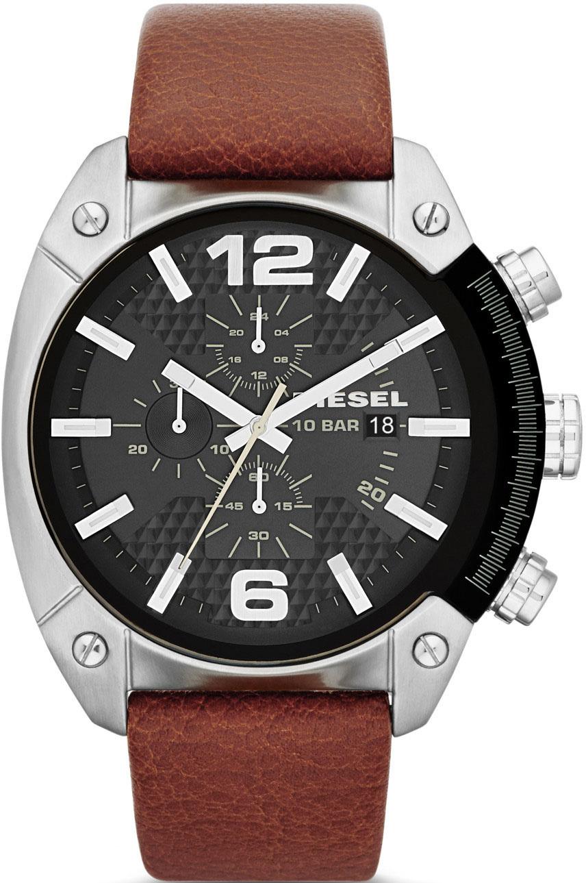 Diesel DZ4296 Takvimli 42 mm Kahverengi Deri Kordon Analog Kol Saati