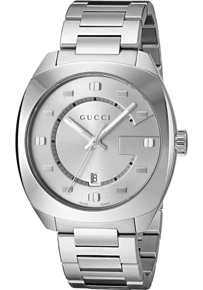 Gucci YA142308 Takvimli 41 mm Çelik Kordon Analog Erkek Kol Saati
