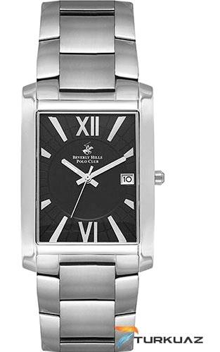 Beverly Hills Polo Club BP3038X350 Takvimli 31-34 mm Çelik Kordon Analog Erkek Kol Saati