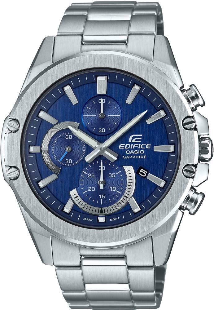 Casio EFR-S567D-2AVUDF Takvimli 45.6 mm Çelik Kordon Analog Kol Saati
