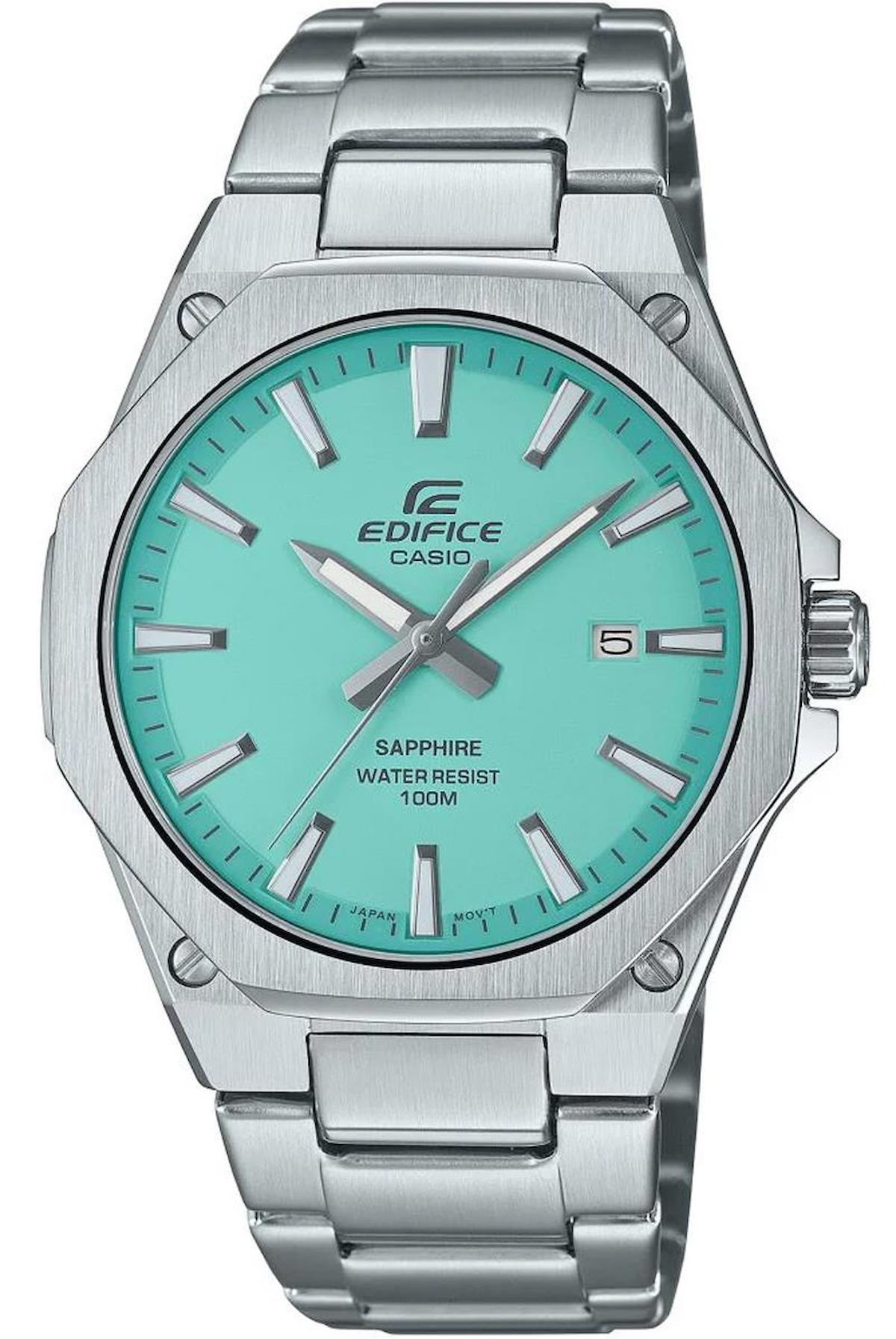 Casio EFR-S108D-2BVUDF Takvimli 39.9 mm Çelik Kordon Analog Erkek Kol Saati