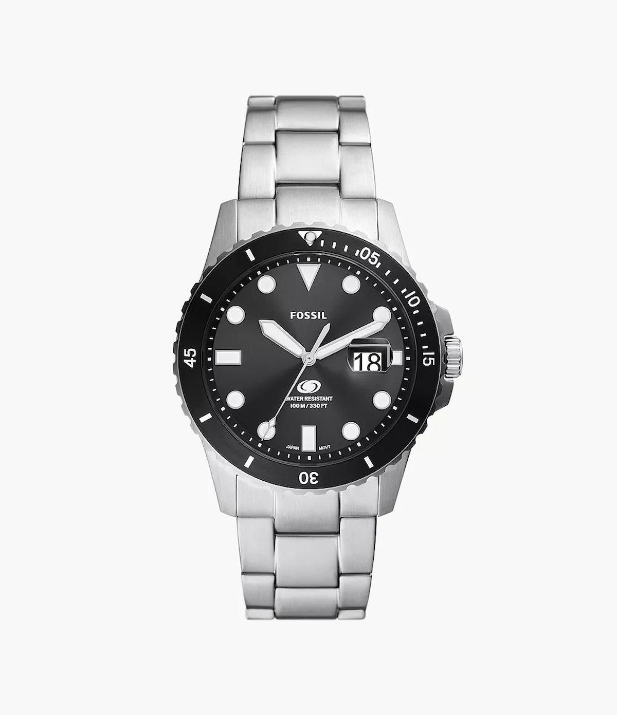 Fossil FS6032 Takvimli 42 mm Çelik Kordon Analog Erkek Kol Saati