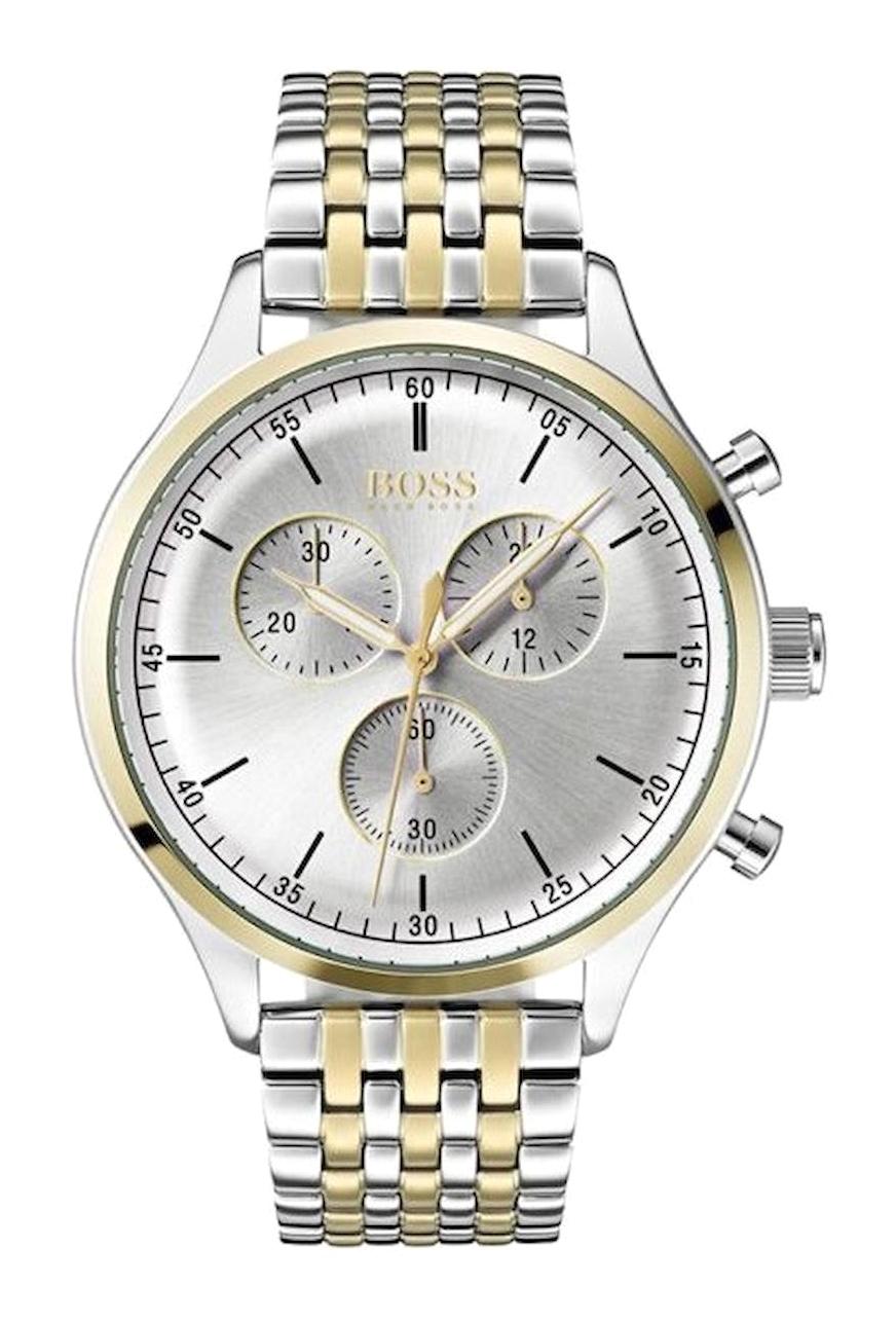 Hugo Boss HB1513654 44 mm Çelik Kordon Analog Erkek Kol Saati