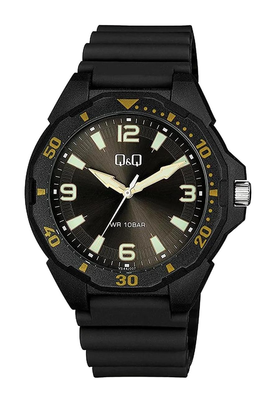 Q&Q VS44J007Y Siyah Kordon Analog Erkek Kol Saati