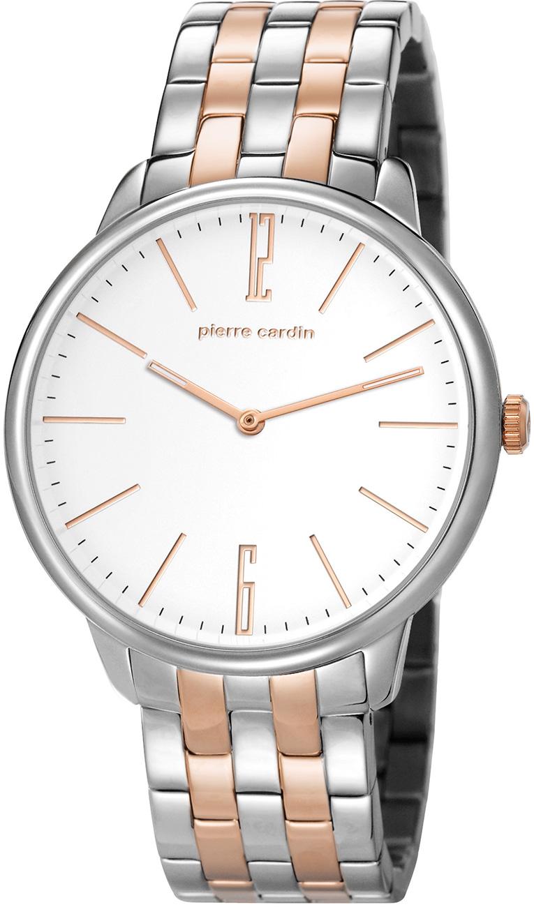Pierre Cardin PC106991F08 42 mm Gri-Rose Gold Çelik Kordon Analog Kol Saati