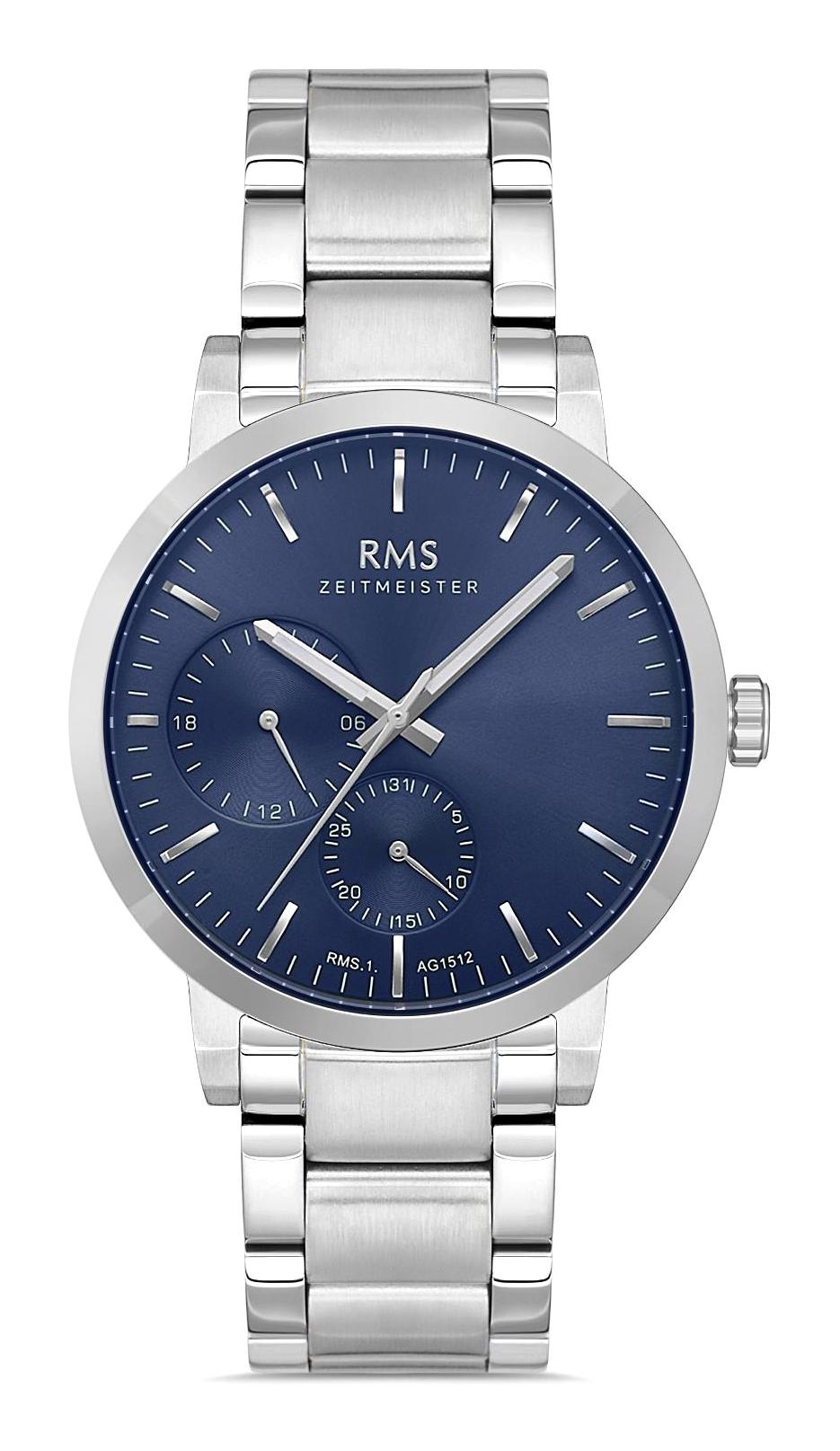 Romanson RMS.1.AG1512.03 Takvimli 42 mm Çelik Kordon Analog Erkek Kol Saati