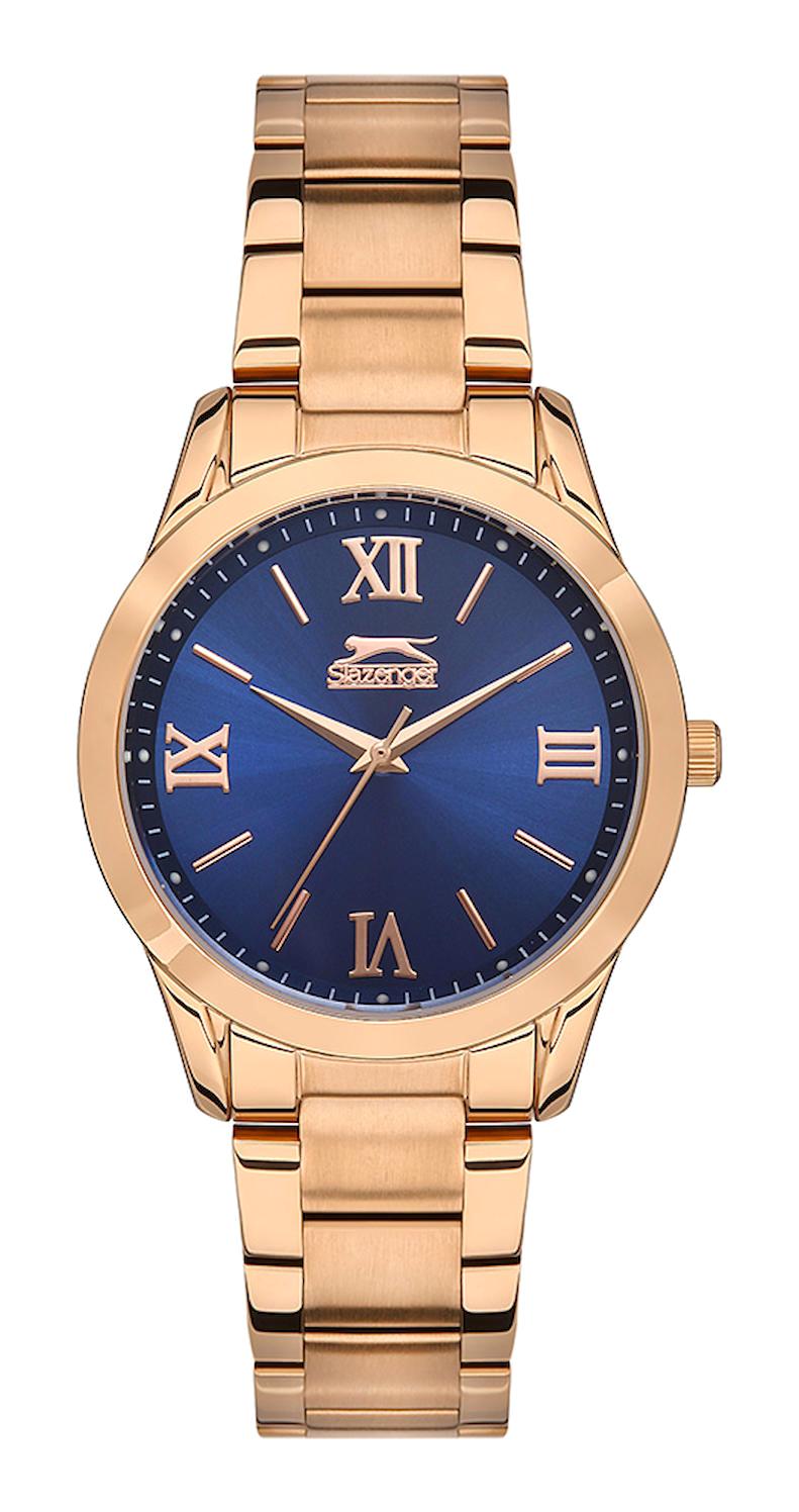Slazenger SL.09.2132.3.05 Rose Gold Plastik Kordon Analog Kadın Kol Saati