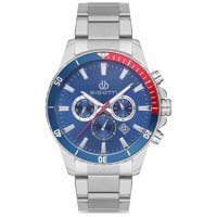Bigotti BG.1.10129.2 Takvimli 45 mm Çelik Kordon Analog Erkek Kol Saati