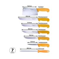 Messermann Germany | Bıçak Seti - (7 Parça / Sarı)