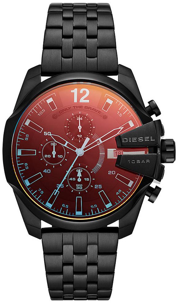 Diesel DZ4566 Takvimli 43 mm Siyah Çelik Kordon Analog Erkek Kol Saati